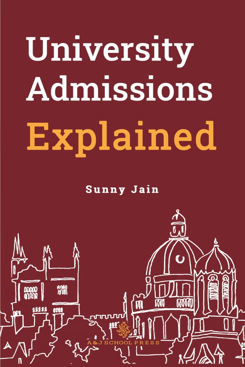 University Admissions Explained — book cover